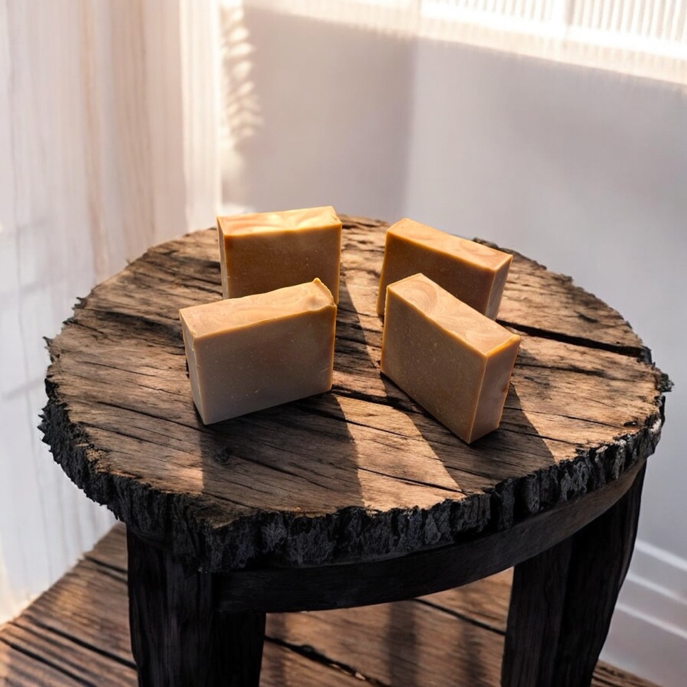 Handcrafted Goat’s Milk Soap in Oatmeal & Sandalwood
